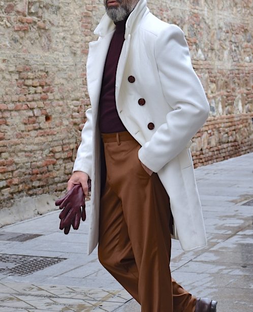 abrigo hombre invierno moda masculina